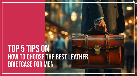 Top 5 Tips on How to Choose the Best Leather Briefcase for Men