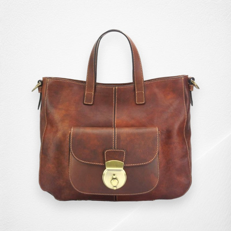 Duomo Leather Shoulder Bag