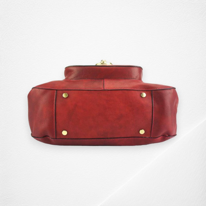 Duomo leather shoulder bag